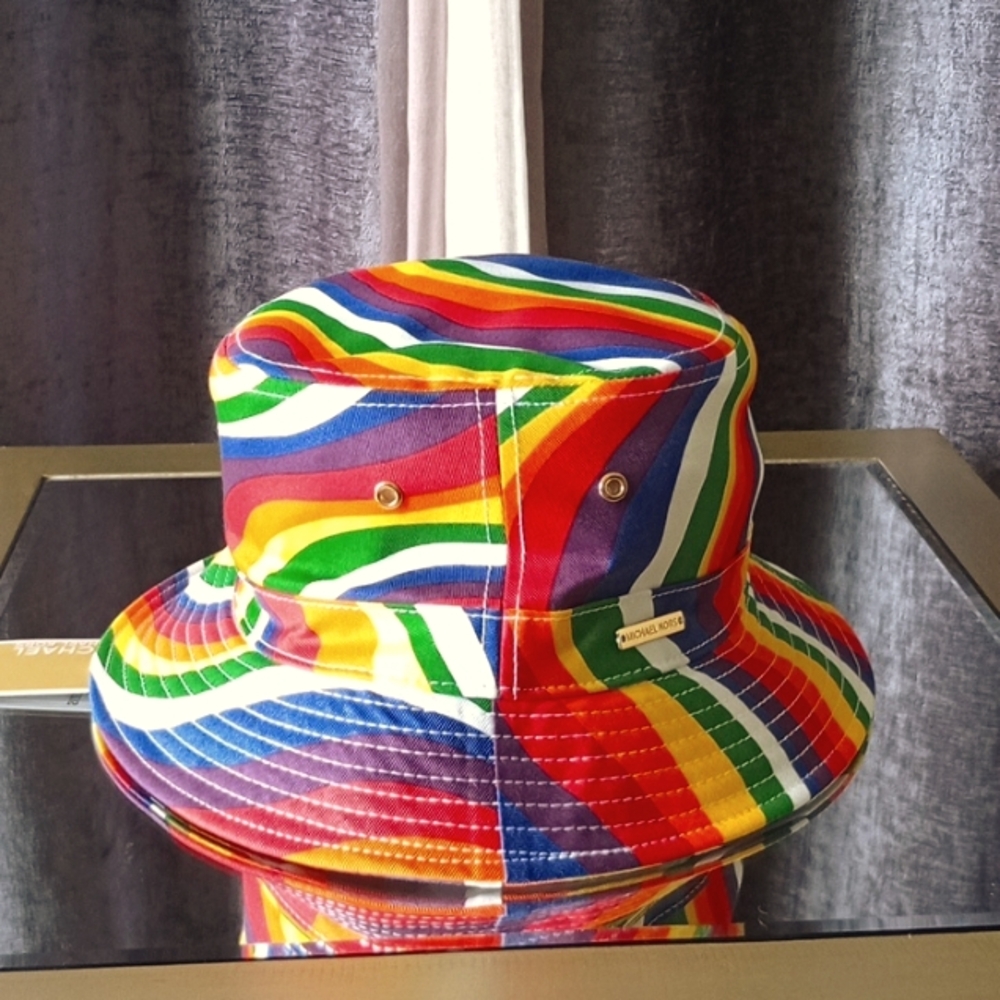 Michael kors bucket hat, color multicolored, size one fit all